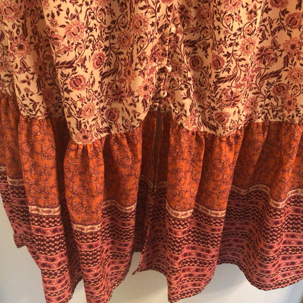 MILA.MAE/BORDER.PRINT.MAXI.DRESS - Picture 9 of 12